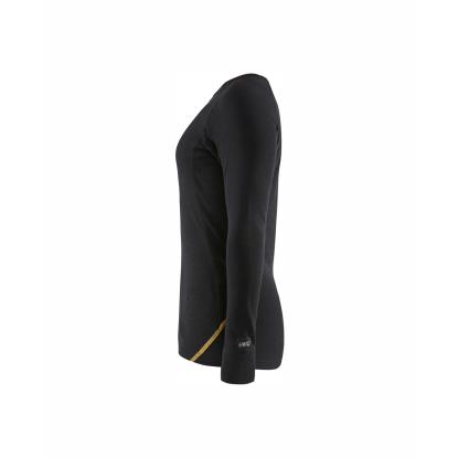 Blåkläder 7213 dame flammehæmmende undertrøje inherent, sort