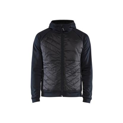 Blåkläder 3463 hybrid sweatshirt, mørk marineblå/sort