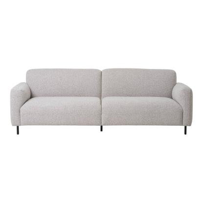Salvador 3 personers sofa i lysegrå bouclé