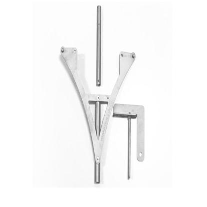 GTBUILD fræseskabelon kombi til Ø16 og Ø20 mm spor (200, 300 mm)