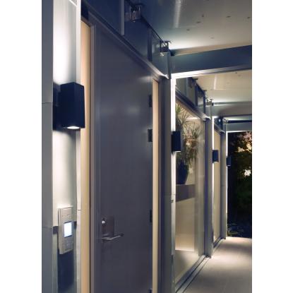 Norlys Sandvik væglampe, up/down, GU10, IP65, grafit