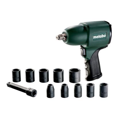 Metabo DSSW 360 trykluftslagnøgle med tilbehør, 1/2"