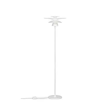 Belid Picasso gulvlampe, Ø38 cm, H140 cm, G9, mat hvid