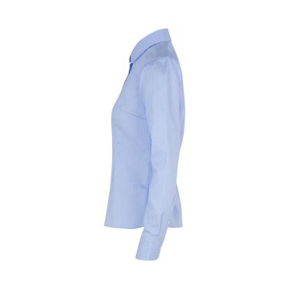 Seven Seas SS730 Fine Twill California skjorte, modern, dame, lys blå