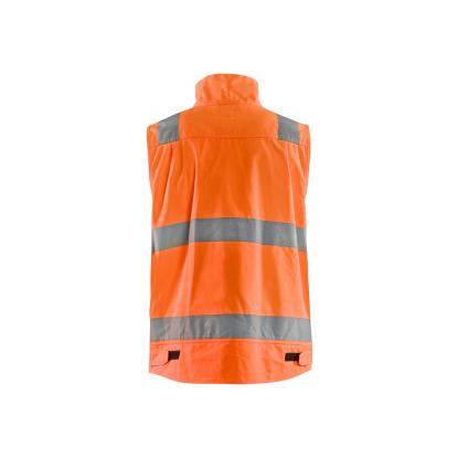 Blåkläder 8505 high vis vest, hi-vis orange/marineblå