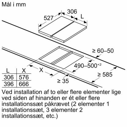 Bosch PXX375FB1E induktionskogeplade
