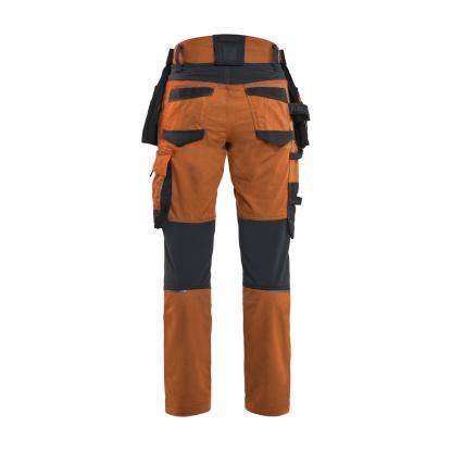 Blåkläder 7170 striker dame håndværkerbuks med stretch, rust/sort 