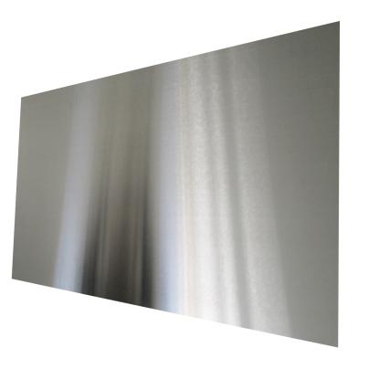 Home It stænkplade, firkantet, børstet rustfrit stål, 90 x 45 cm