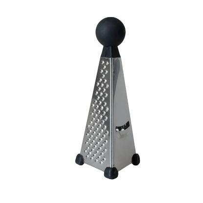 Steel-Function mini pyramide rivejern, rustfrit stål, 6 x 6 x 13 cm
