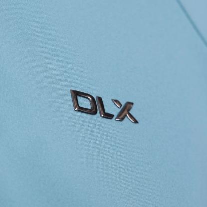 DLX GISELA Quickdry trøje med kort lynlås, dame, blå