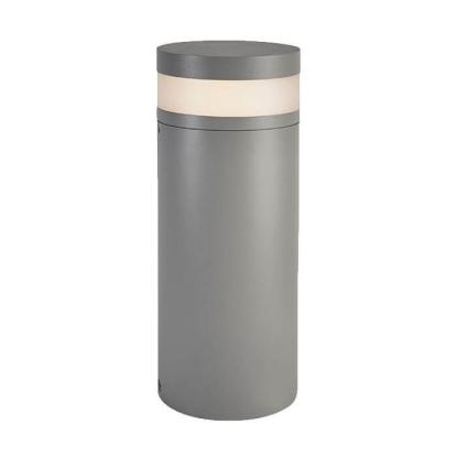 Norlys Stavanger pullert, mellem, E27, IP65, aluminium/frostet
