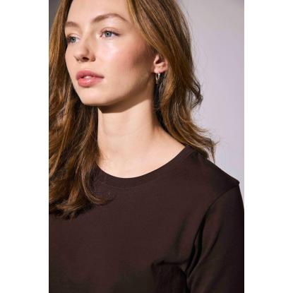 ID T-TIME® 0511 T-shirt, dame, mocca