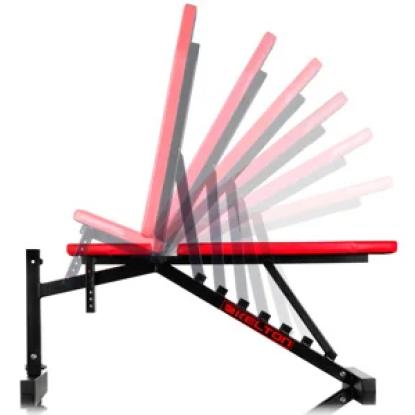 Viking Sports træningsbænk, justerbar, 125 x 50 x 45 cm