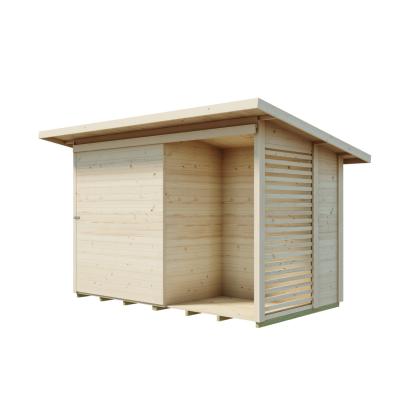 Luoman Lillevilla 660 Ookila redskabsskur/affaldsskjul med skydedør - 5,1 m²