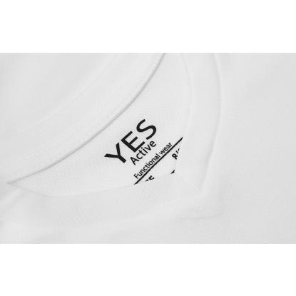 ID 42030 YES Active T-shirt, børn, hvid