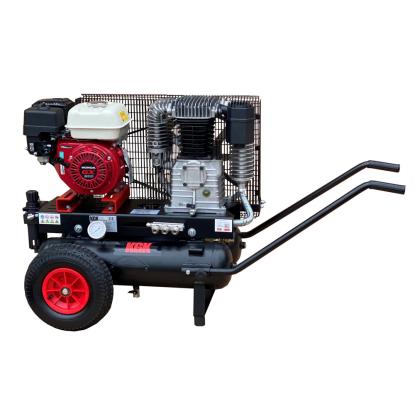 KGK Agri 65 benzin kompressor, 10 bar, 6,0 HK, 2 x 11 liter