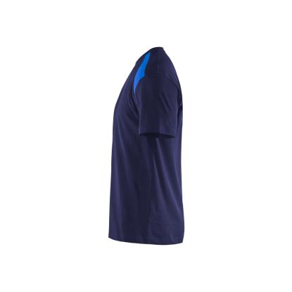 Blåkläder 3379 t-shirt, marineblå/koboltblå