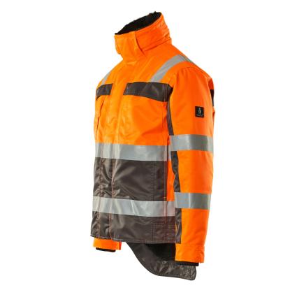 MASCOT SAFE COMPETE Teresina vinterjakke, hi-vis orange/antracit