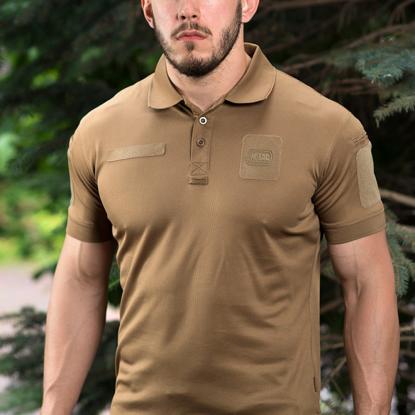 M-TAC Elite Tactical Coolmax poloshirt, coyote