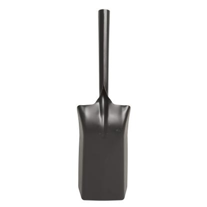 Askeskovl, lakeret metal, sort, 11 x 41 cm