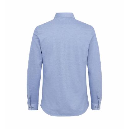Seven Seas S86 The Jersey skjorte, slim, lys blå