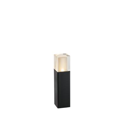 Norlys Arendal LED pullert, lille, sort, IP65
