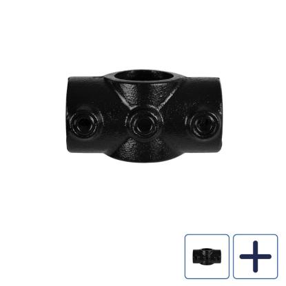 Clarrods Clamps CL119 2-vejs kryds, sort