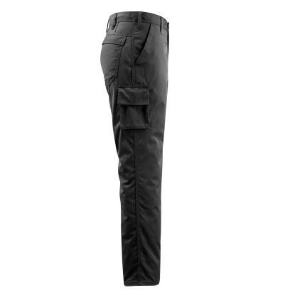 MACMICHAEL WORKWEAR Gravata arbejdsbukser med lårlommer, sort