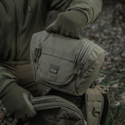 M-TAC Elite Gen. II toilettaske med spejl og ophæng, ranger green