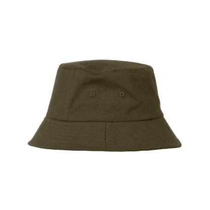 ID 0060 klassisk canvas bøllehat, oliven 