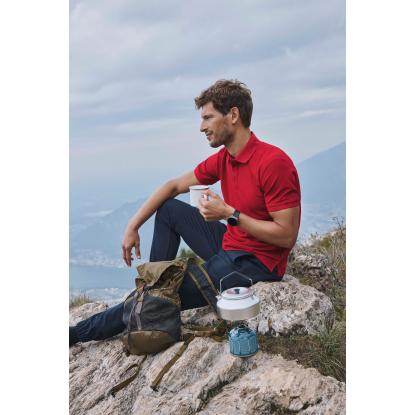 GEYSER G21006 poloshirt, funktionel, rød