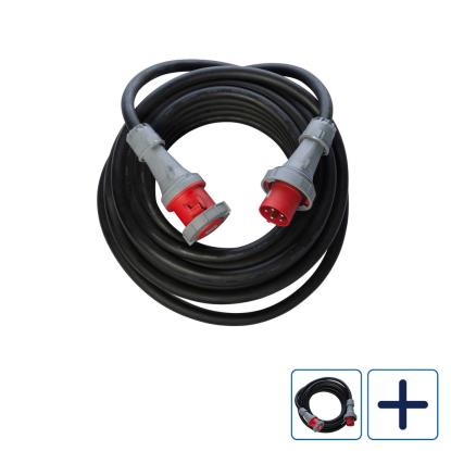 Wexim CEE-forlængerkabel, 5G16 mm²