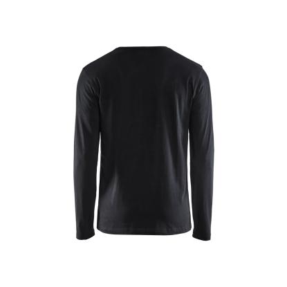 Blåkläder 3500 t-shirt lang ærme, sort