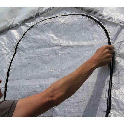 ShelterLogic drivhus, hvid - 18,3 m²