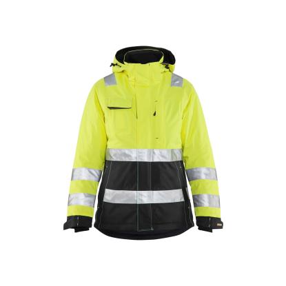 Blåkläder 4872 dame high vis vinterjakke, hi-vis gul/sort