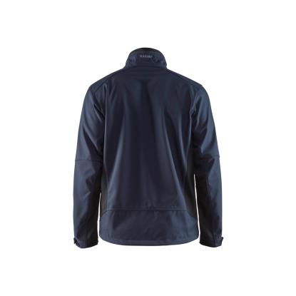 Blåkläder 4950 softshell jakke, mørk marineblå/sort