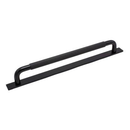 Beslag Design Helix/Bagplade greb, 224 mm, mat sort