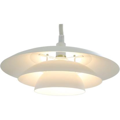 Aneta Epsilon pendel med hejs, Ø45 cm, hvid