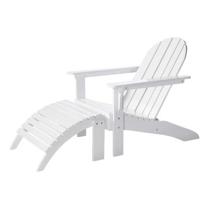 Cinas Adirondack fodskammel, hvid