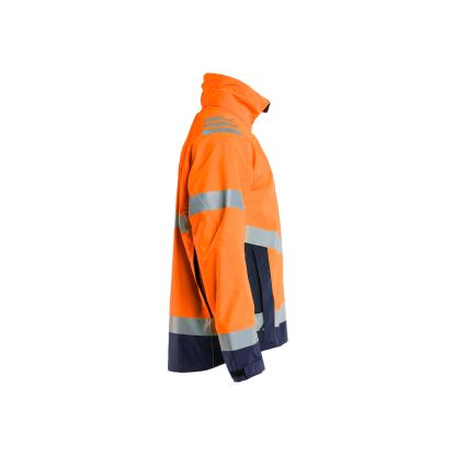Blåkläder 4760 high vis skaljakke, hi-vis orange/marineblå
