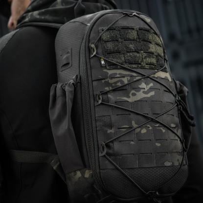 M-TAC Sturm Elite rygsæk med ergonomiske stropper, multicam/sort - 15 liter