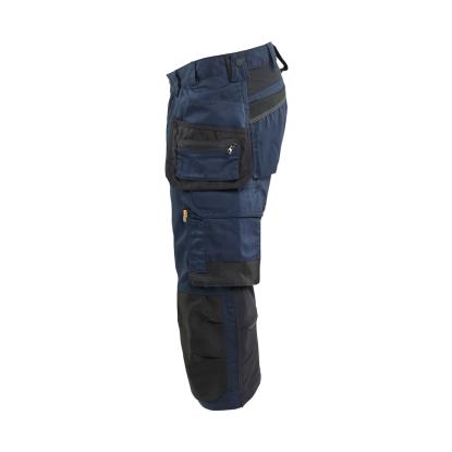 Blåkläder 1754 håndværker knickers med stretch, mørk marineblå