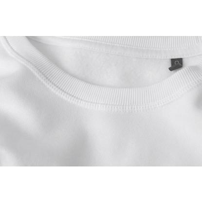 ID 0683 sweatshirt, økologisk, dame, hvid