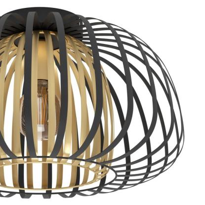 EGLO ENCINITOS loftlampe, Ø45 cm, E27, sort/guld