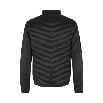 ID 0896 padded jakke med stretch, sort