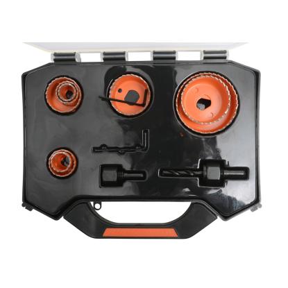 Boxer elektriker hulsavsæt, Ø19-64 mm - 11 dele