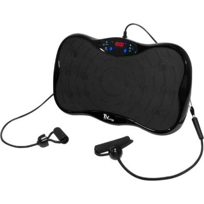 Viking Sports Fitness vibrationsplade, multifunktionel, sort
