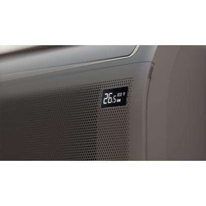 ELL Solid luft-til-luft varmepumpe, 9 kW, dark grey, 120 m²