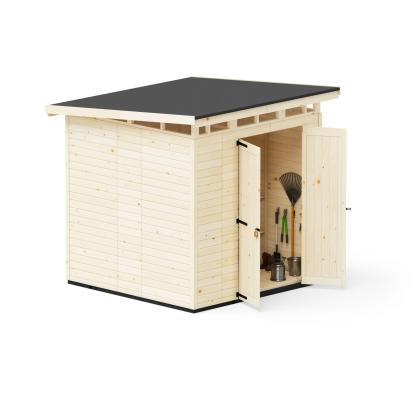 Upyard Strongbox redskabsrum XL, ubehandlet - 3,68 m²