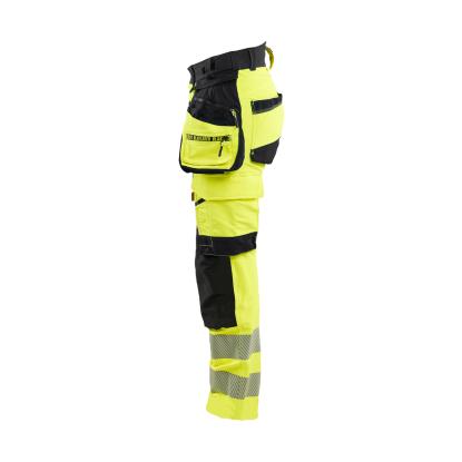 Blåkläder 7022 dame high vis buks 4-vejs stretch, hi-vis gul/sort